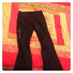 Black burton snowboarding pants